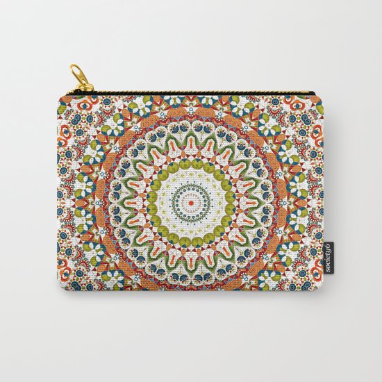 Abstract Ethnic ornament. Rustic . Carry-All Pouch