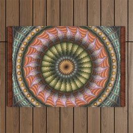 The Flowering Of The Sunshine Moons Outdoor Rug