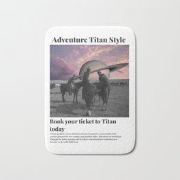 Journey to Titan Bath Mat