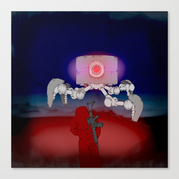 Robotpocalypse Canvas Print
