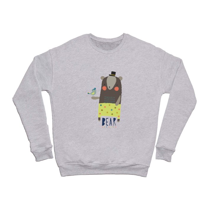 Bear and Bird Buddies Crewneck Sweatshirt