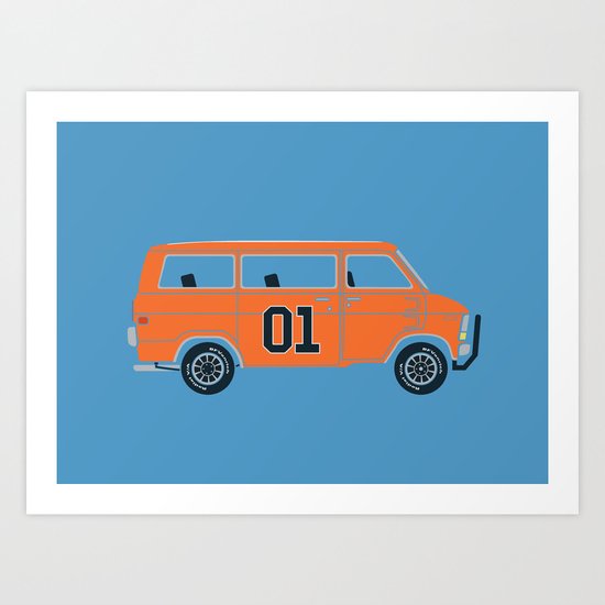 The General Van Art Print