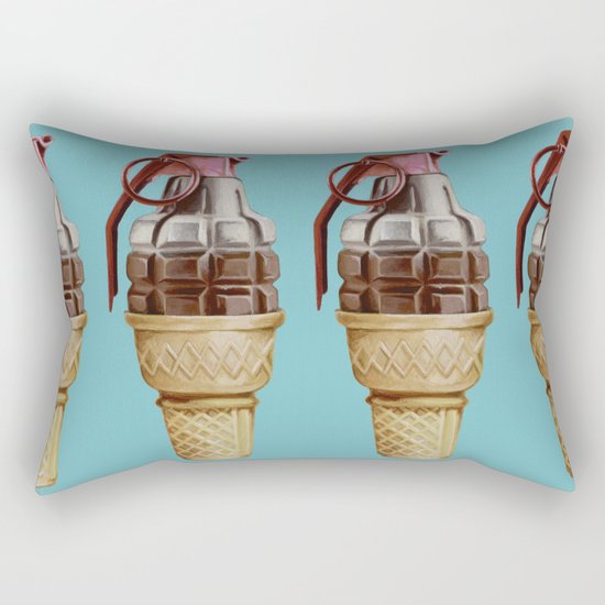 Parental Guidance Advised Rectangular Pillow