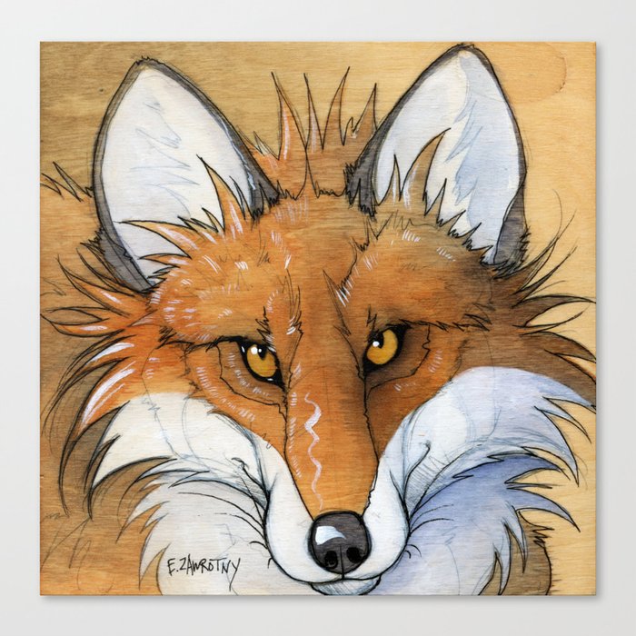 Sly Fox Canvas Print