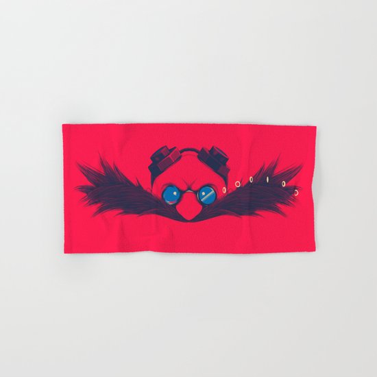 Dr. Robotnik & Sonic Hand & Bath Towel