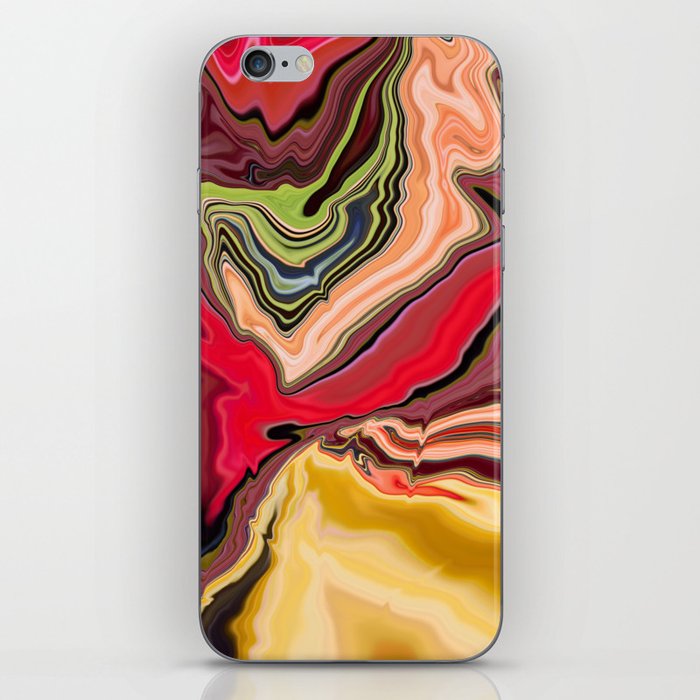 Wave of sharpness iPhone Skin