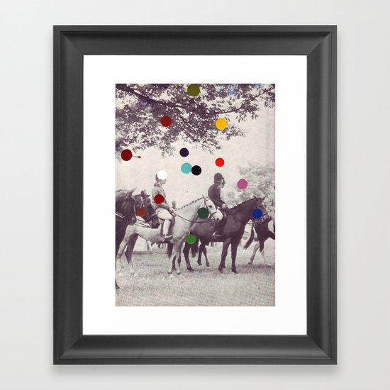 EQUESTRIAN Framed Art Print