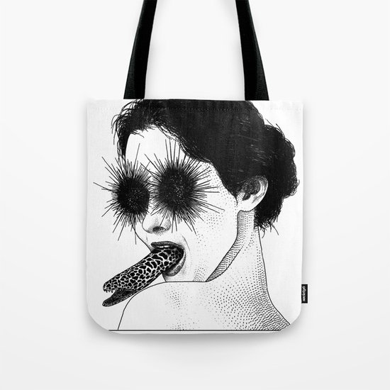 asc 591 - Le regard de la Méduse (The mesmerizing mermaid) Tote Bag
