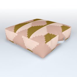 Pastel Desert Colors Kilim Pattern Outdoor Floor Cushion