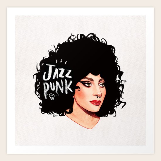 JazzPunk Art Print