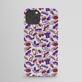 Gram Stain - Labeled iPhone Case