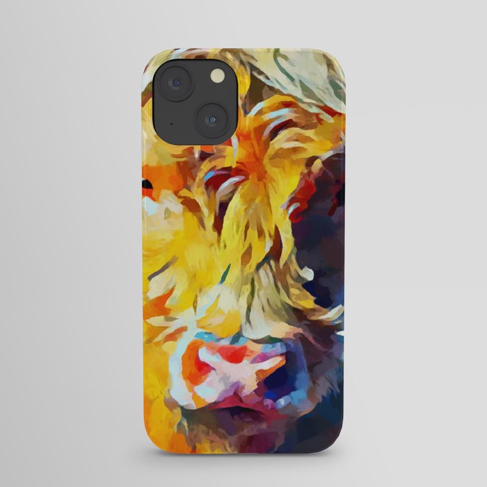 Highland Cow 7 iPhone Case