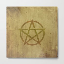 Pentagram Metal Print