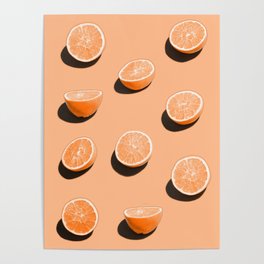 Orange Delight Poster