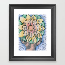 Undercurrents Framed Art Print