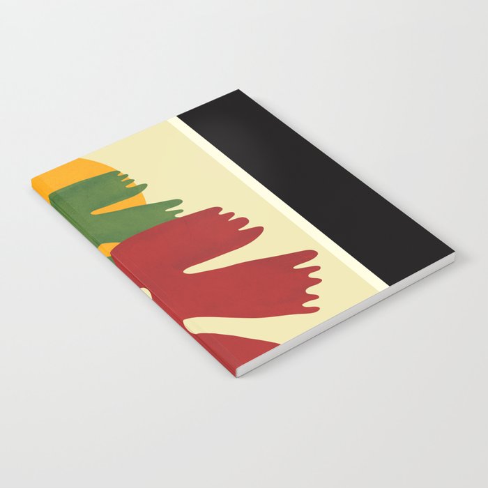 Abstract morning pair flight 2 Notebook