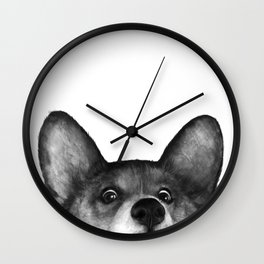Corgi Wall Clock
