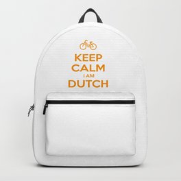 KEEP CALM I AM DUTCH Backpack | Gracht, Graphicdesign, European, Nederland, Keepcalm, Alkmaar, Groningen, Netherlands, Nederlands, Nijmegen 