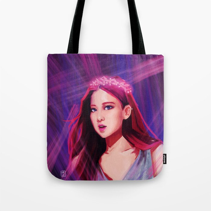 Blackpink Rose Tote Bag By Ohdeerkamilla Society6