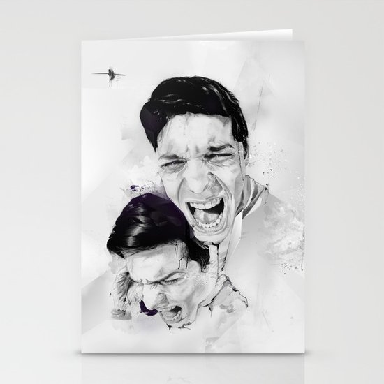 100 Days of Chaos Stationery Cards