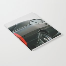 Vintage American Muscle Charger RT rear shot automobile transporation color photograph / photography poster posters Notebook