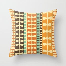 Keily inspired mid-century design 4 Throw Pillow