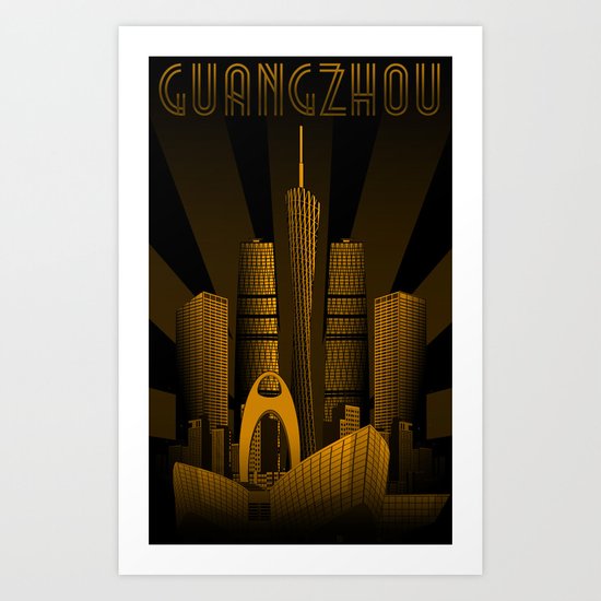Guangzhou (China) Art Print