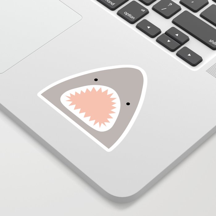 shark attack Sticker