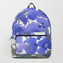 Beautiful Blue Delphiniums Backpack