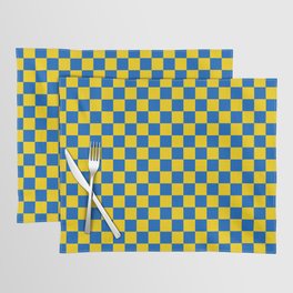 Ukrainian Flag Pattern Placemat