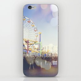 Santa Monica bokeh iPhone Skin