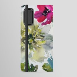 soft anemones N.o 6 Android Wallet Case