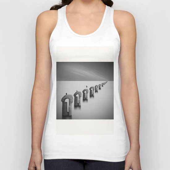 fog and sea Unisex Tank Top