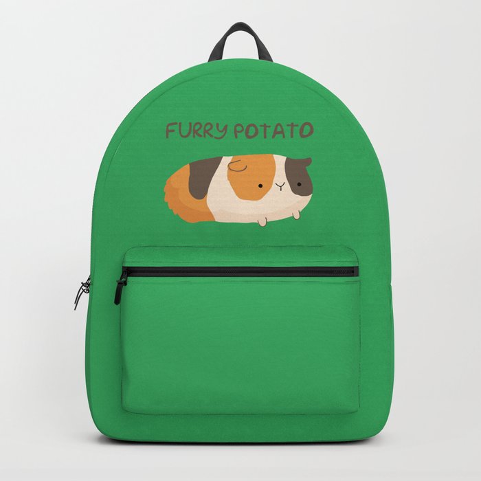 Furry Potato Backpack by RatArt Society6