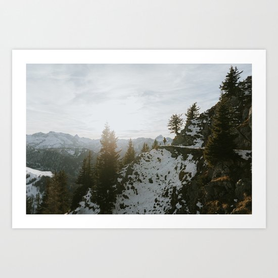 Taking in the view - Landscape Photography Art Print