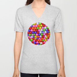 Jawbreaker Real Candy Pattern V Neck T Shirt