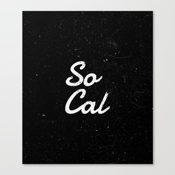 So-Cal Canvas Print
