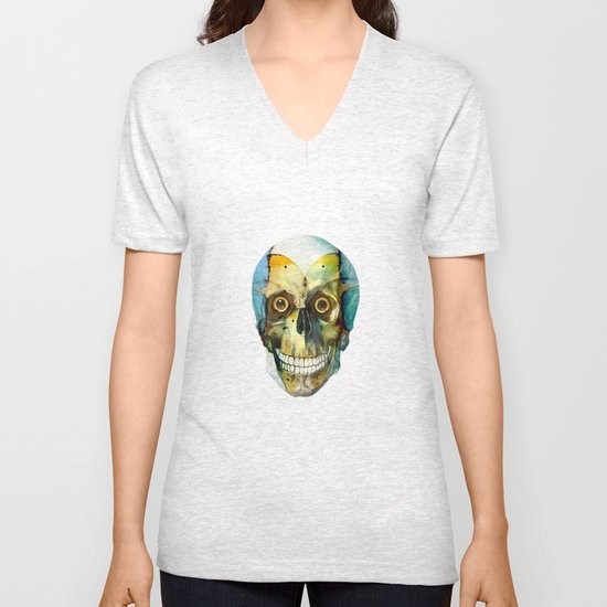 SKULL#02 Unisex V-Neck