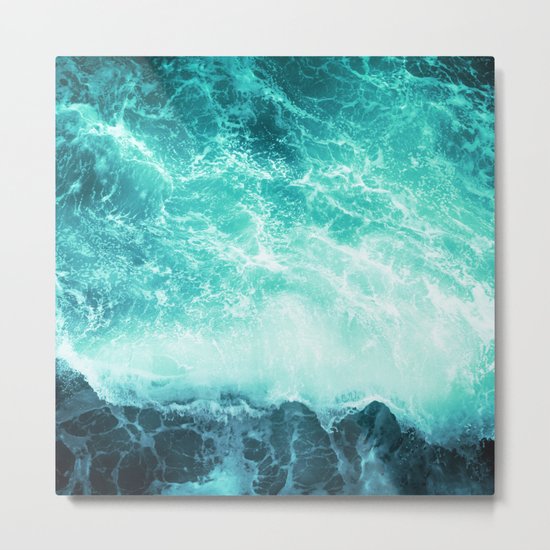Deep Green Sea Metal Print