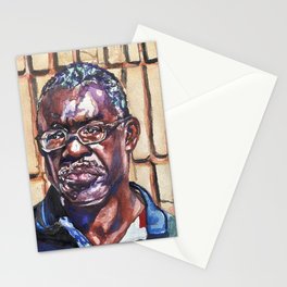 Watercolor portrait  Stationery Cards