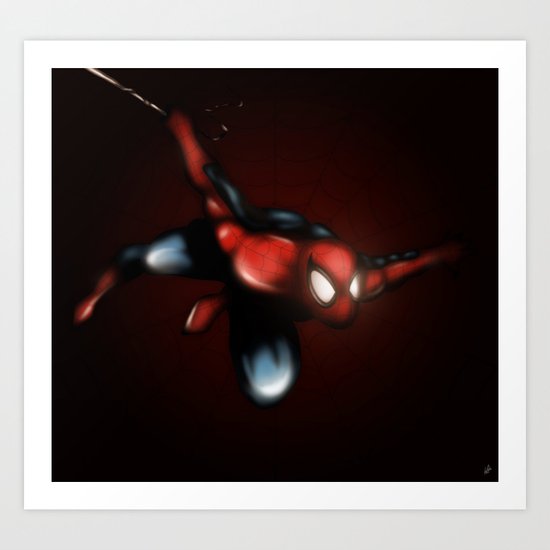 Spider Man Art Print