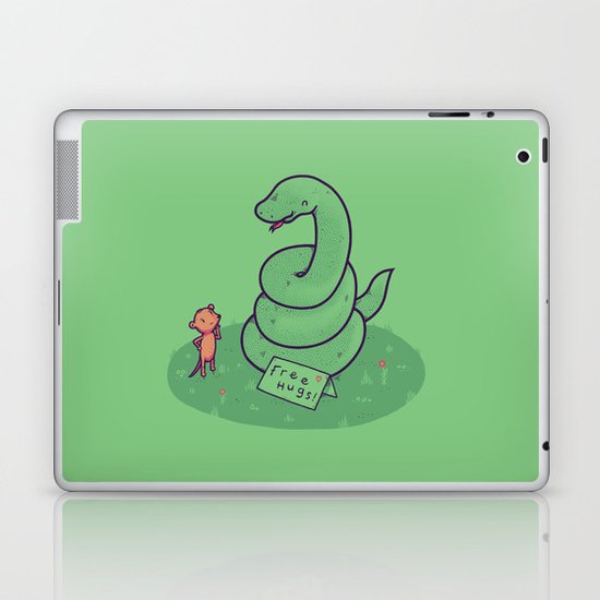Free Hugs Laptop & iPad Skin