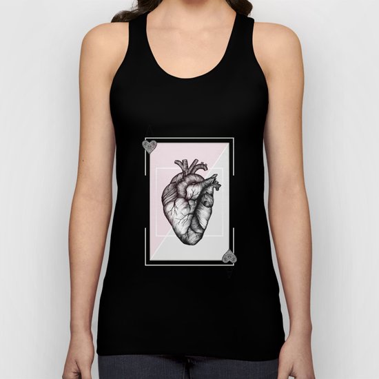 Ace of Hearts Unisex Tank Top