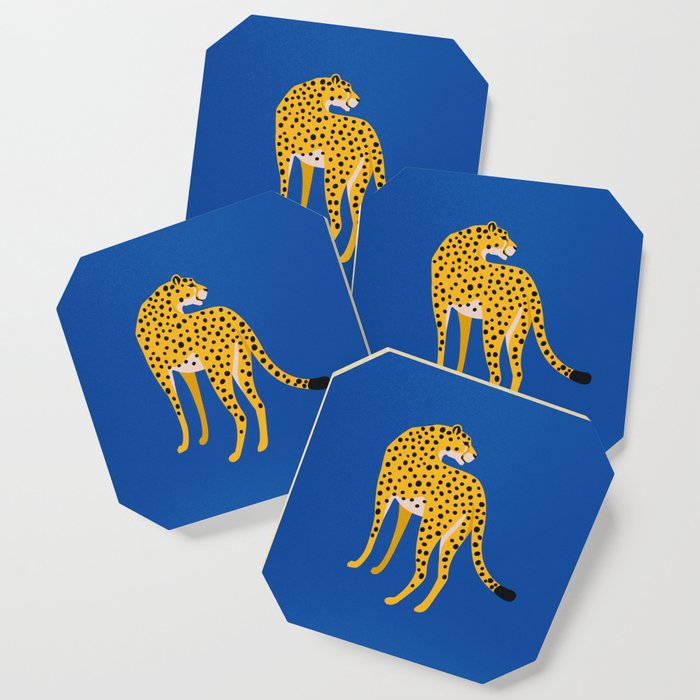 The Stare 2: Golden Cheetah Edition Coaster