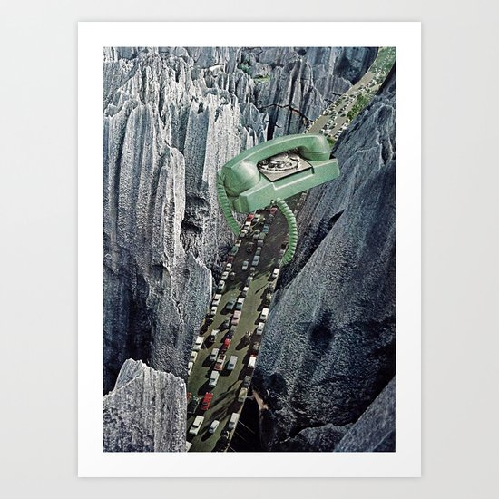 Untitled Phone... Art Print
