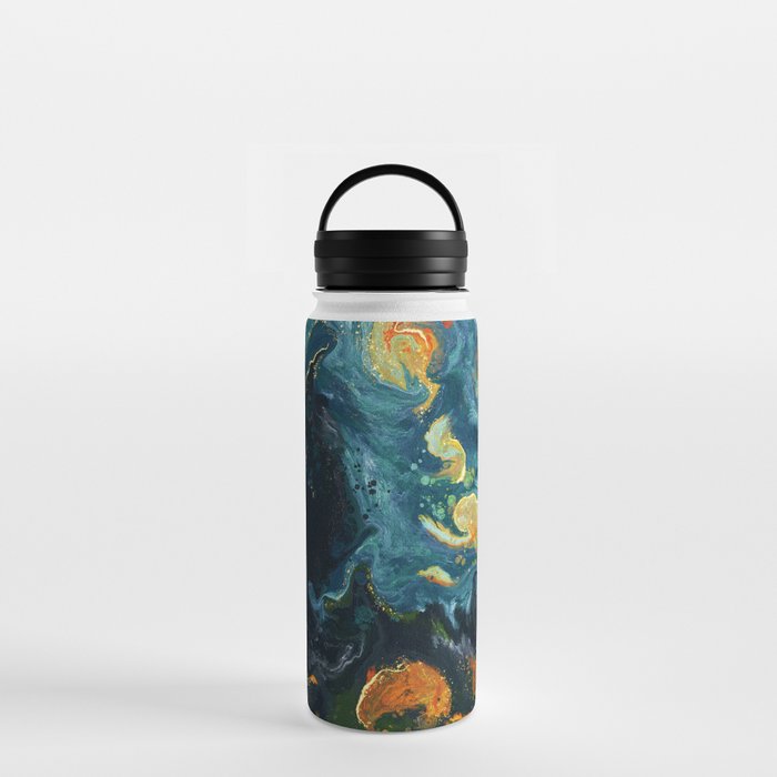 Liquid Starry Night Water Bottle