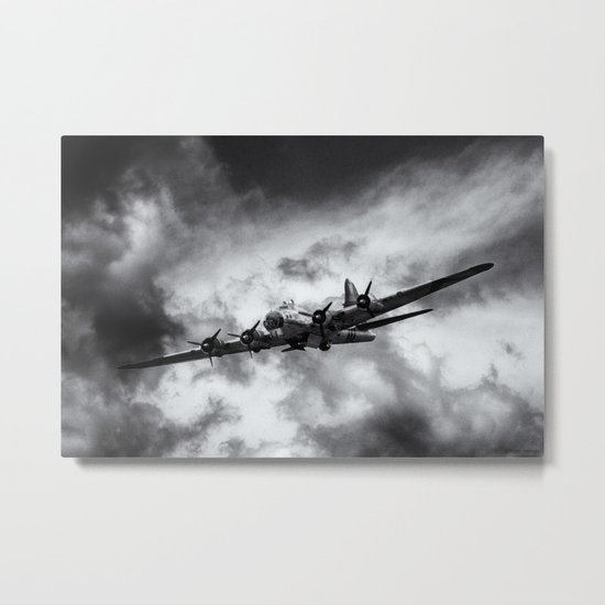 Through The Clouds Metal Print