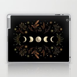 Moonlight Garden - Winter Brown Laptop Skin