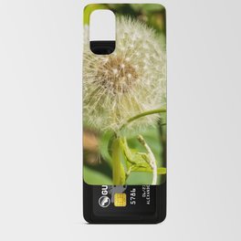 White dandelion  Android Card Case