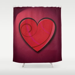 Heart Shower Curtain